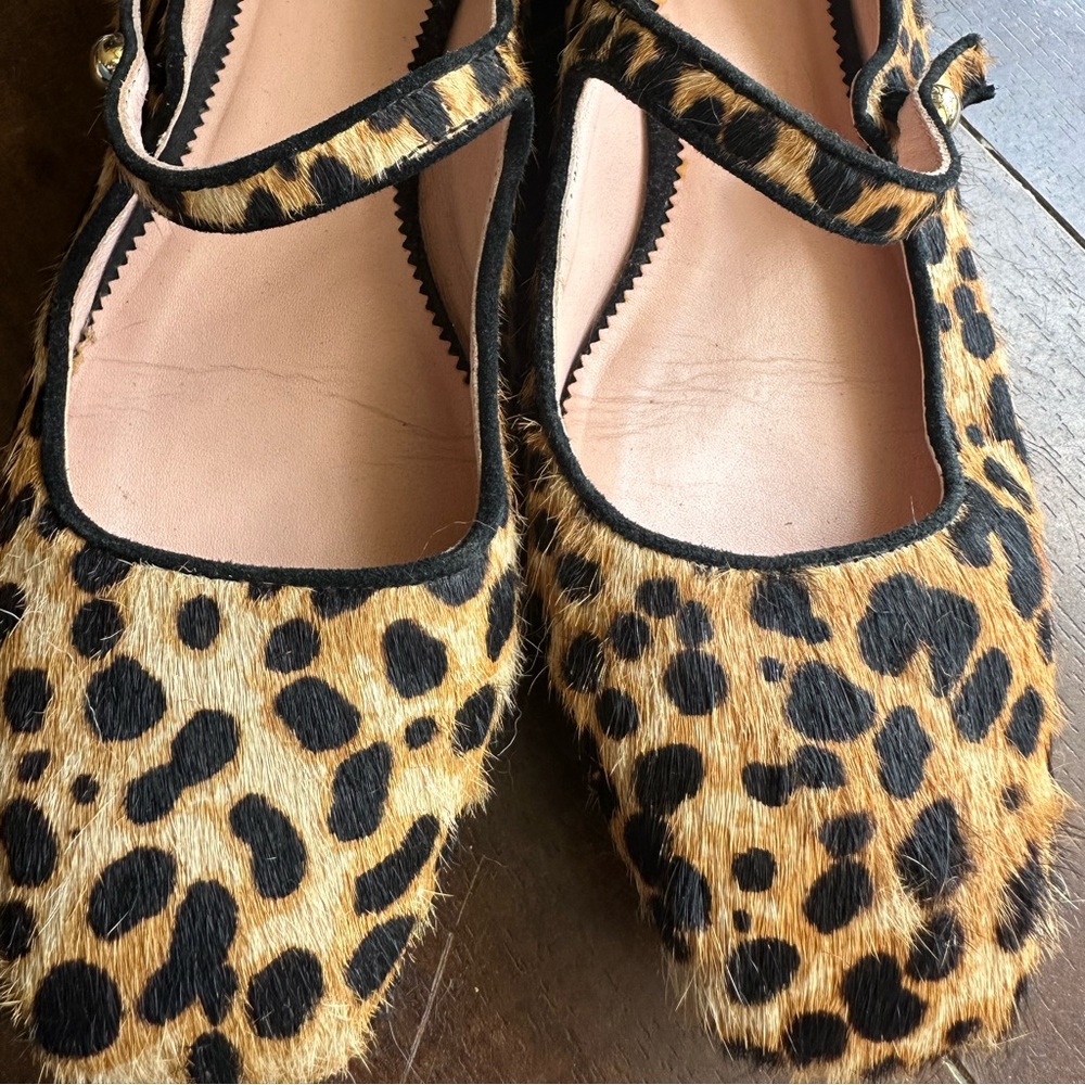Jcrew cheetah 🐆 print Mary Janes